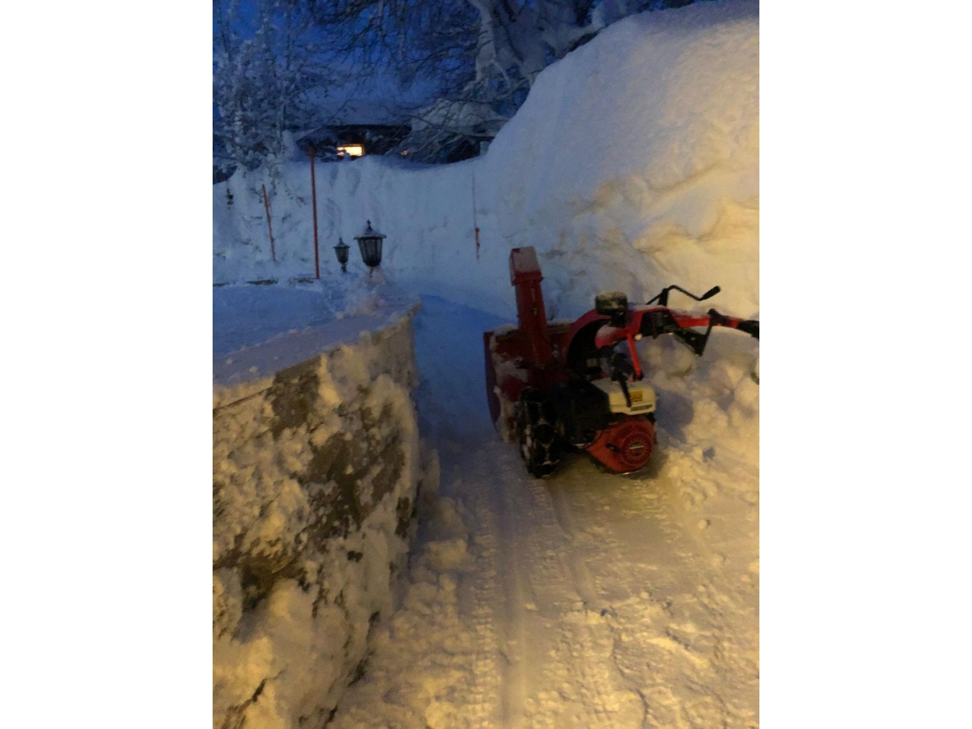 Schneefräse