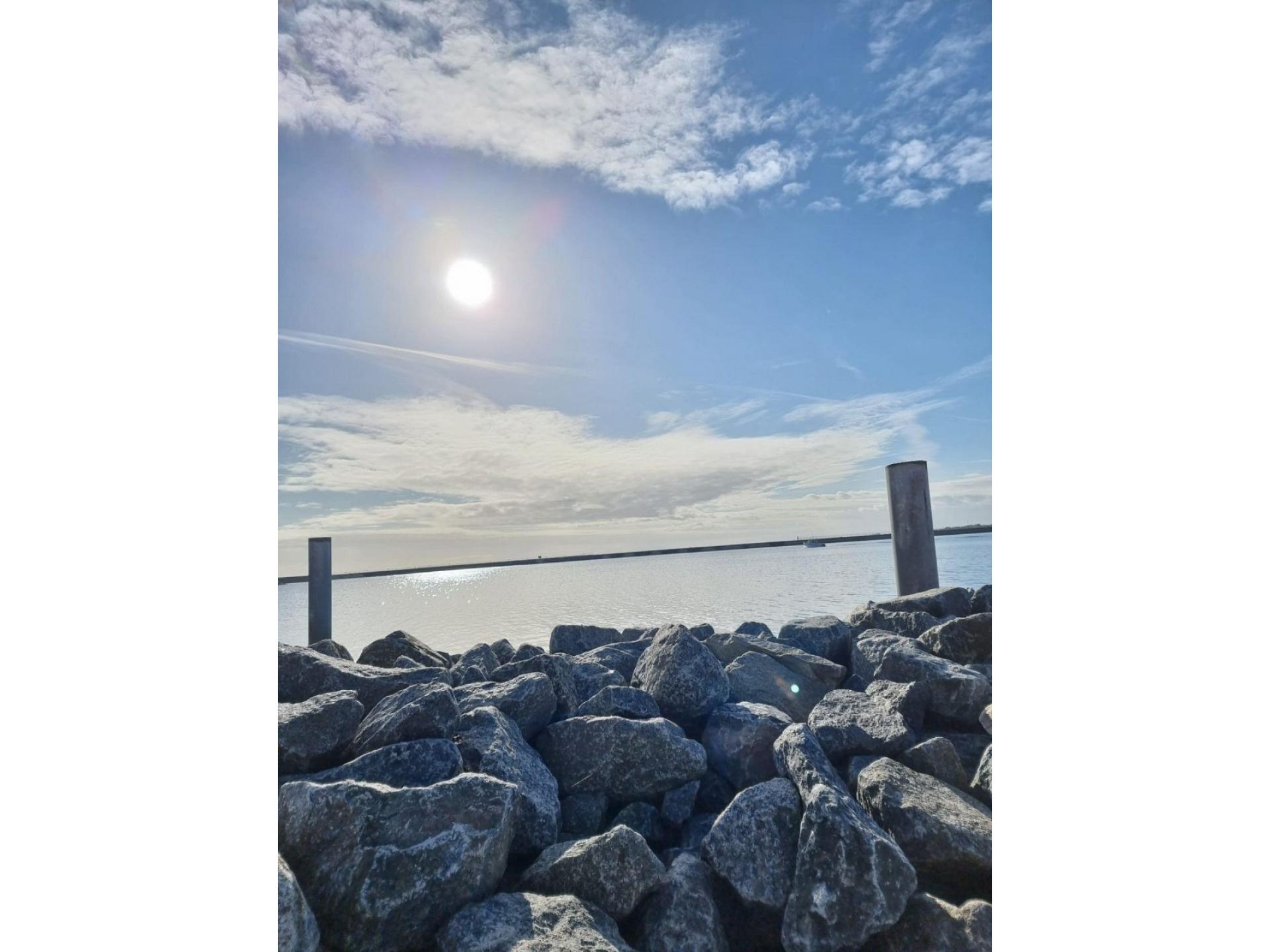 Meer direkt an der Wohnun