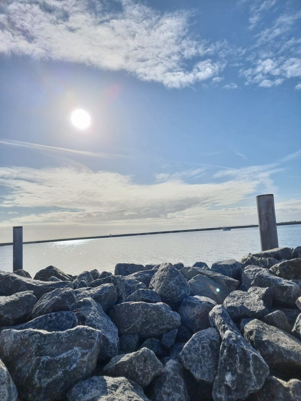 Meer direkt an der Wohnun