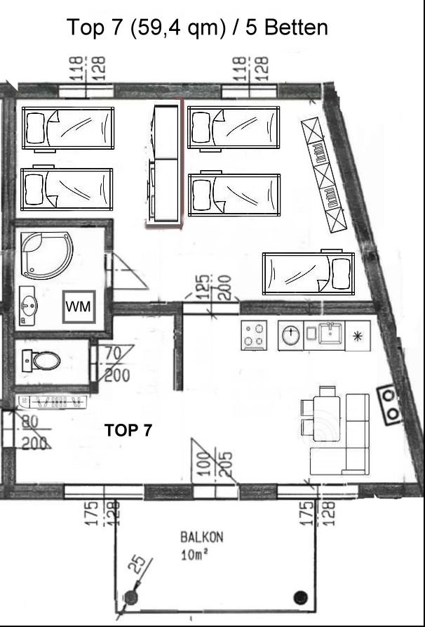 3100: Apartment RATZERSDORFER SEEN / Top 7 Foto 3