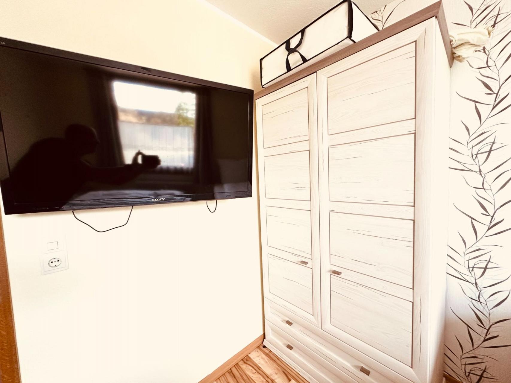Fernseher im Schlafzimmer