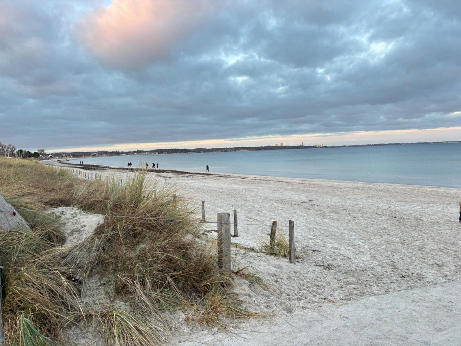 Ruhe am  Strand im Winter