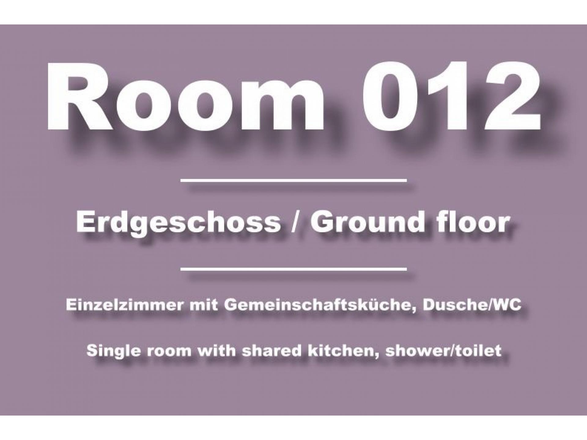 Hinweisschild für Ro