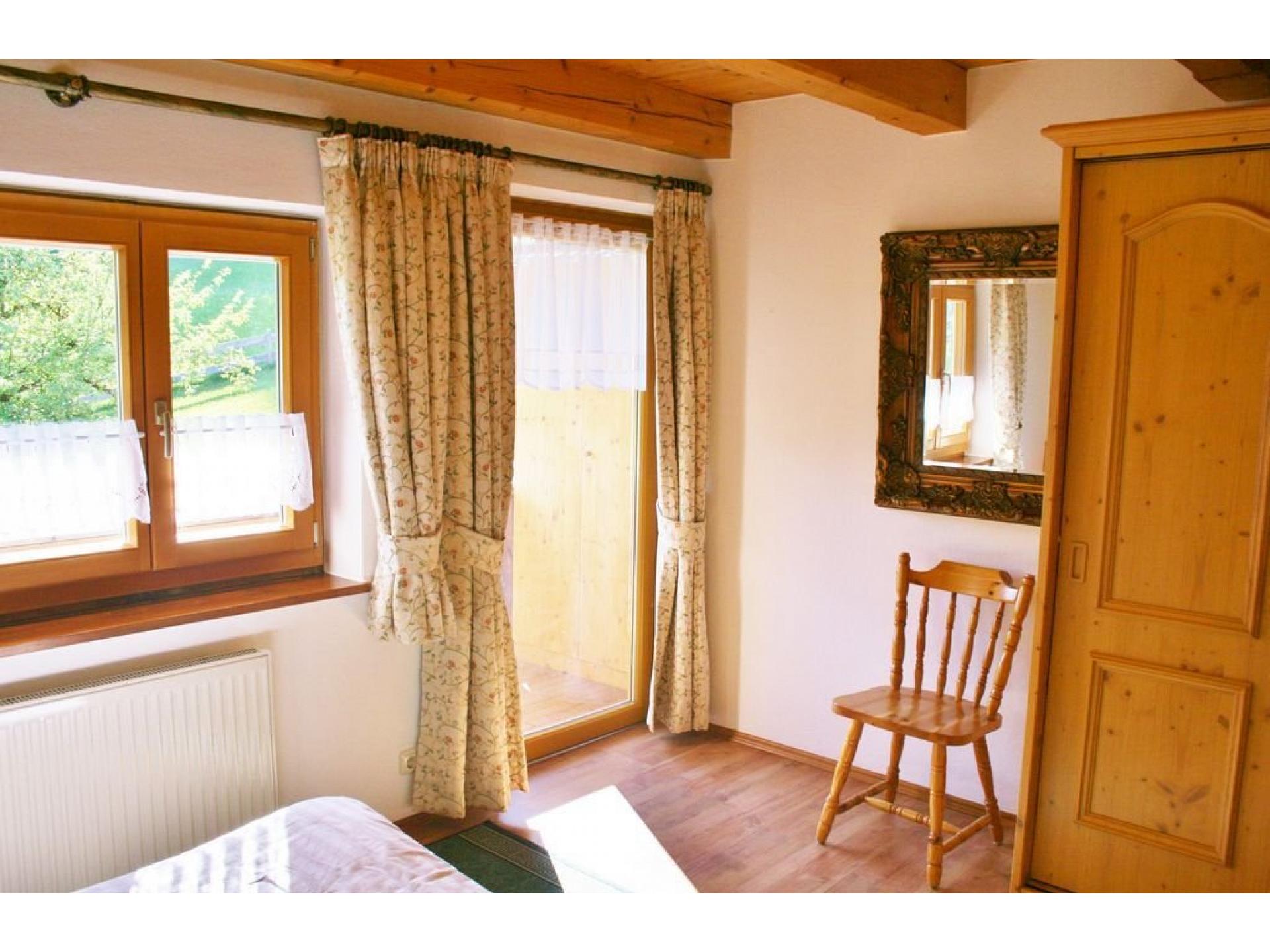 vom Schlafzimmer zum Balk