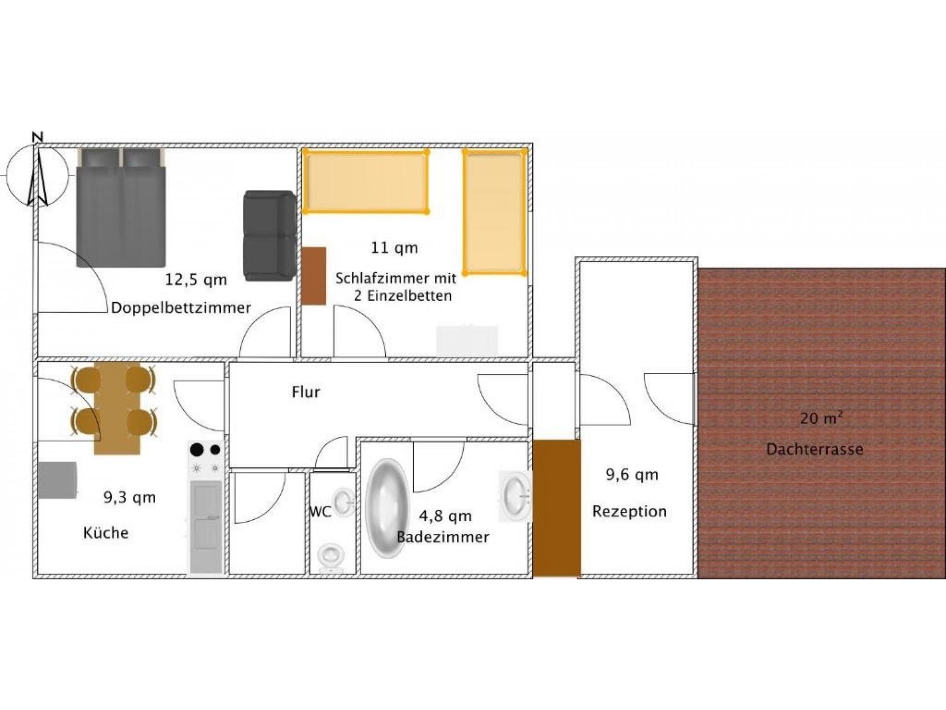 Ferienwohnung Ammerschnucke Foto 17