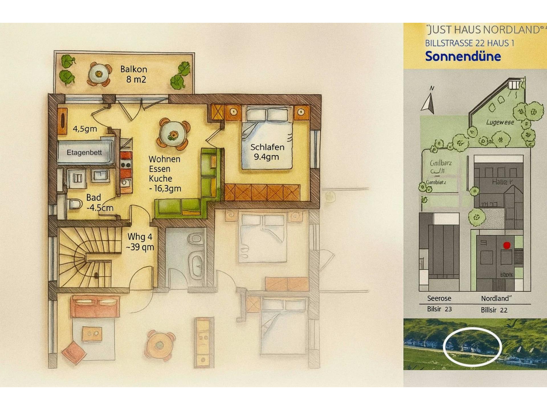 Juister Zauber Ferienwohnung Sonnendüne Foto 17