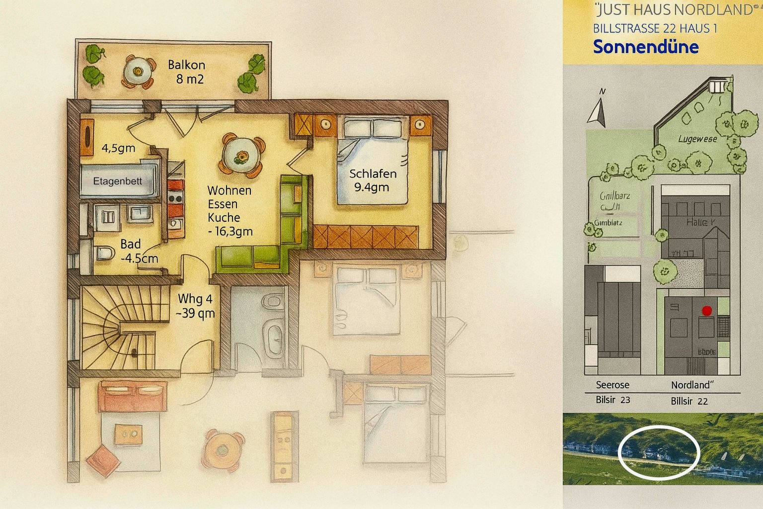 Juister Zauber Ferienwohnung Sonnendüne Foto 17