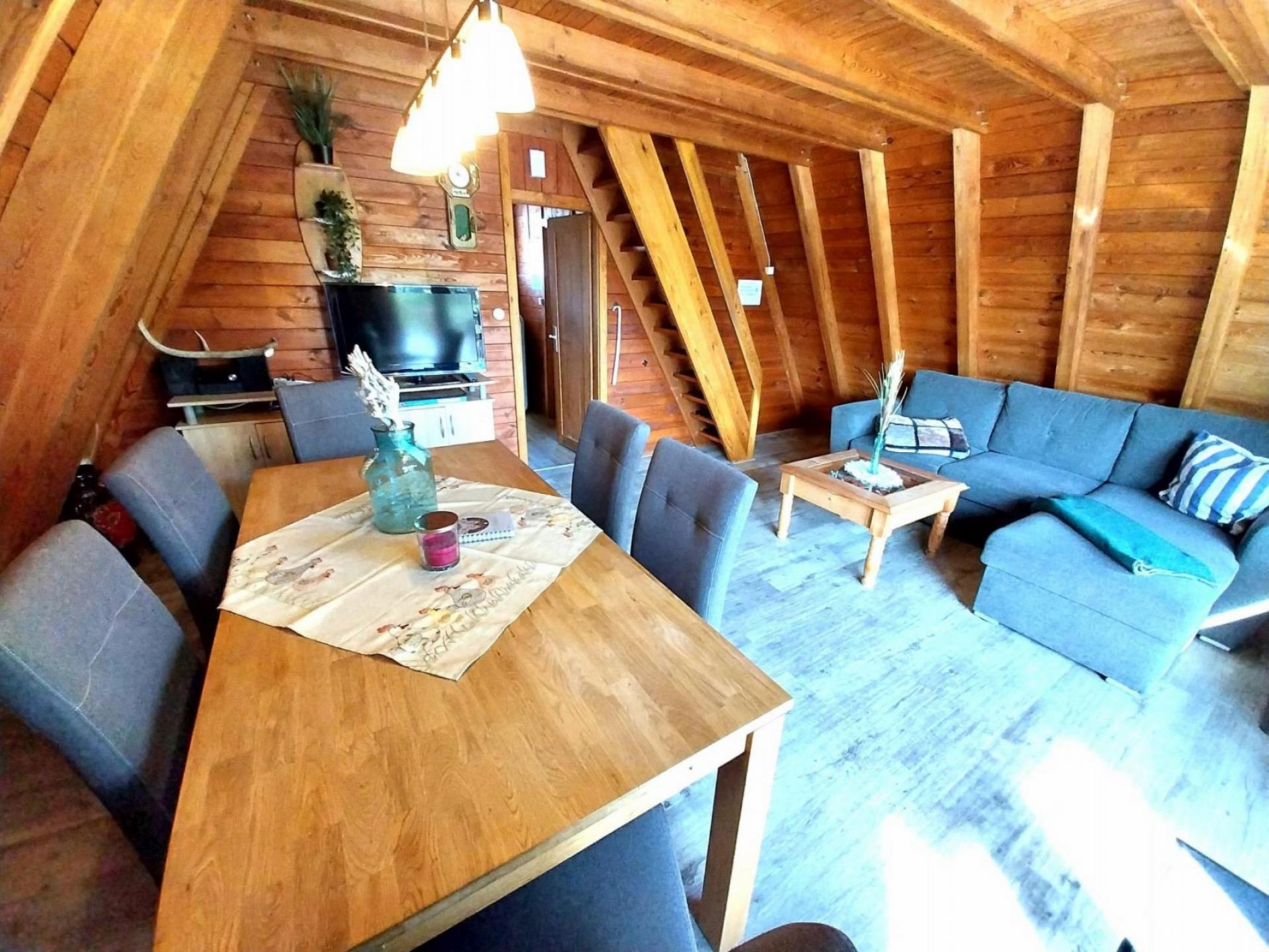 Wohnbereich mit Schlafsof