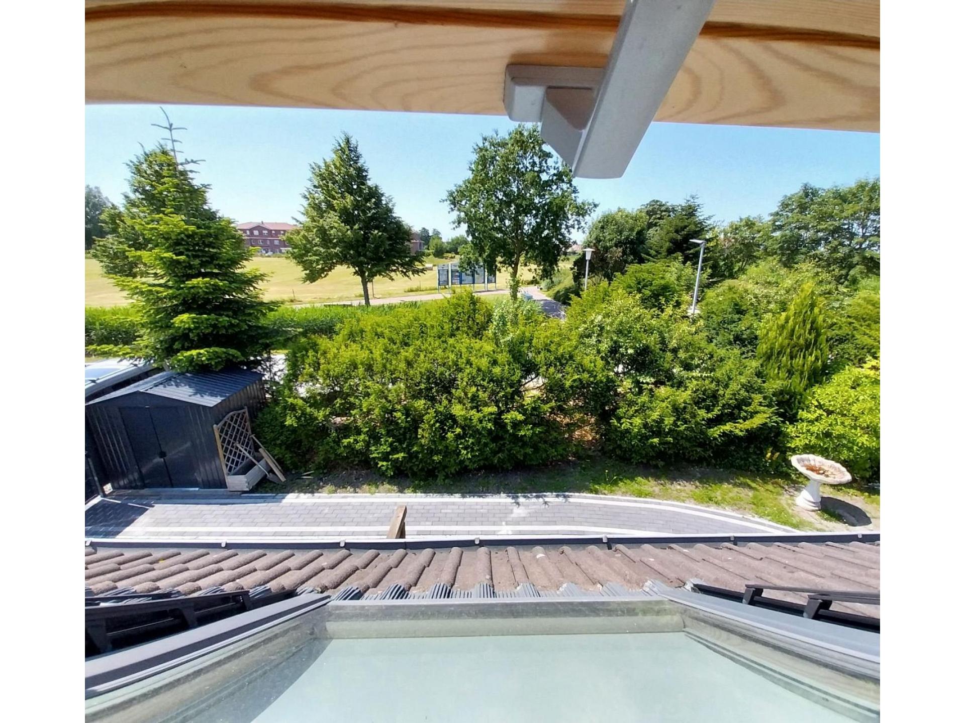 Ausblick aus Dachgaube